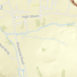 148 High Street, Broadway, Worcestershire Street Map