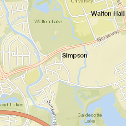 7 Foxton, Milton Keynes, Buckinghamshire Street Map