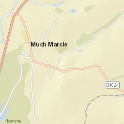 B4024, Ledbury, Herefordshire HR8 2PL, UK Street Map