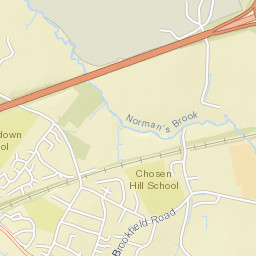 32 Brookfield Rd, Churchdown, Gloucestershire GL3, UK Street Map