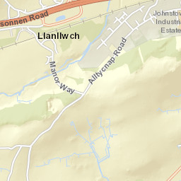 Saint Clears Road, Carmarthen, Carmarthenshire SA31, UK Street Map