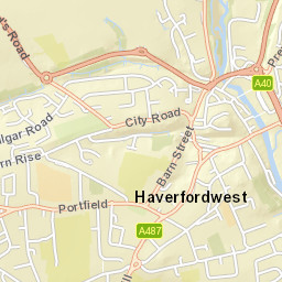 10 Foley Way, Haverfordwest, Pembrokeshire Street Map