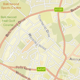 1 Stonecross, Saint Albans, Hertfordshire AL1, UK Street Map