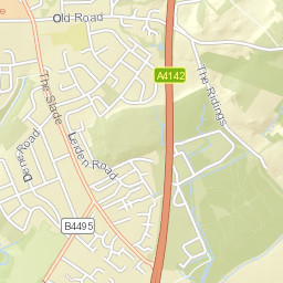 94-97 Dene Rd, Headington, Oxford OX3, UK Street Map