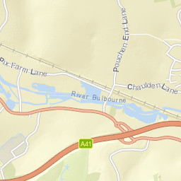 Sharpes Lane, Hemel Hempstead, Hertfordshire Street Map