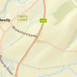 9 Banc Pen-Dre, Kidwelly, Carmarthenshire SA17, UK Street Map