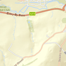 Selsley Hill, Stroud, Gloucestershire GL5 5LP Street Map