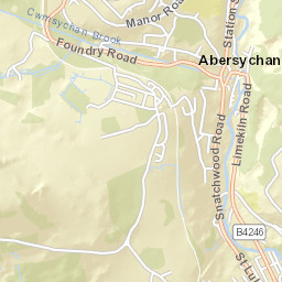 Lodge Road, Pontypool, Torfaen NP4, UK Street Map