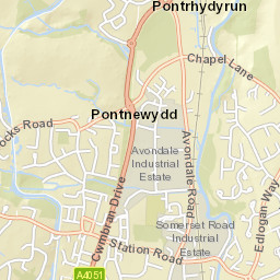 62 Commercial Street, Cwmbran, Torfaen Street Map