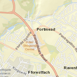 2 Pontardulais Road, Fforest-fach, Swansea Street Map