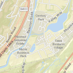 Swansea Enterprise Park, 1 Valley Way Street Map
