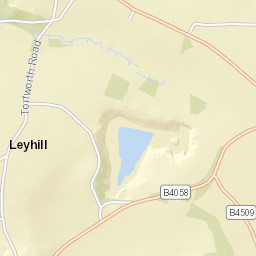 B4058, Charfield, South Gloucestershire GL12, UK Street Map