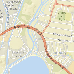 Towpath Rd, London Borough of Enfield Street Map