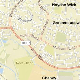 13-15 Boscombe Road, Swindon SN25, UK Street Map