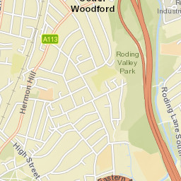 179 Hermon Hill, London, Greater London Street Map