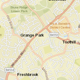 Swindon SN5 7DW, UK Street Map