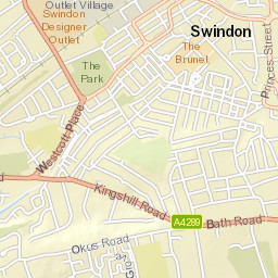 37 Faringdon Rd, Swindon SN1, UK Street Map