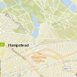 190 Haverstock Hill, London Street Map