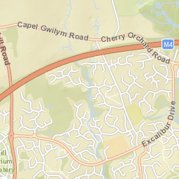 Thornhill, Cardiff CF14 9AN, UK Street Map