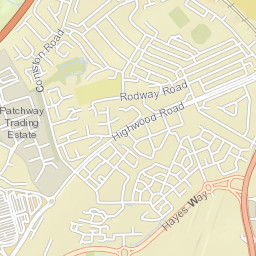 10 Britannia Road, Patchway, Bristol Street Map