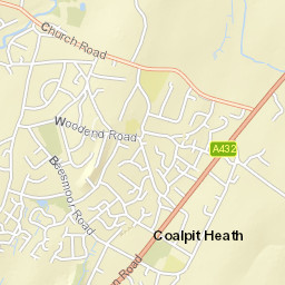 Roundways, Coalpit Heath, South Gloucestershire BS36, UK Street Map