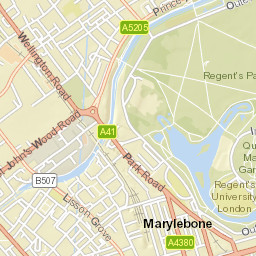 Saint John's Wood, London, Greater London NW8 9ND, UK Street Map