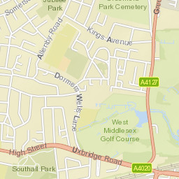 Greenford Rd, Southall, Greater London UB1, UK Street Map