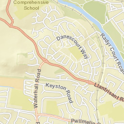 46 Heol Aradur, Cardiff CF5, UK Street Map