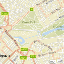 Spur Road London SW1A 2BJ UK Street Map