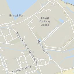 14-15 Marsh Ln, Easton-in-Gordano, Royal Portbury Docks, Bris Street Map