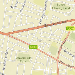 288 Bath Road, Hounslow, Greater London  Street Map