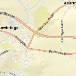 Town Hall Square, Cowbridge, Vale of Glamorgan  Street Map