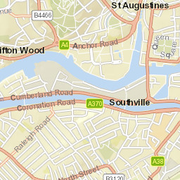 1 Deanery Road, Bristol, City of Bristol BS1 Street Map