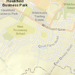 81 East Dundry Road, Bristol, City of Bristol Street Map