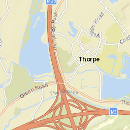 Green Rd, Egham, Surrey TW20, UK Street Map