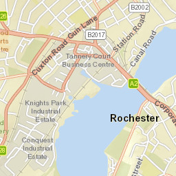 Boley Hill, Rochester, Medway ME1 1LB, UK Street Map