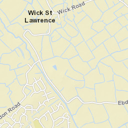 Wick Road, Weston-super-Mare, North Somerset Street Map