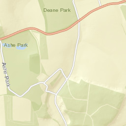 Andover Rd, Basingstoke, Hampshire, UK Street Map