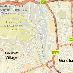 34 Castle Street, Guildford, Surrey GU1, UK Street Map