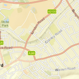 4 London Rd, Guildford, Surrey GU1 2AF, UK Street Map