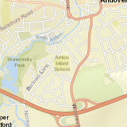 12-14 Bridge Street, Andover, Hampshire Street Map