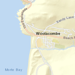 The Esplanade, Woolacombe, Devon EX34 Street Map