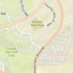 127-137 Country Hills Way Northwest Street Map