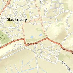 2 High Street, Glastonbury, Somerset BA6 Street Map