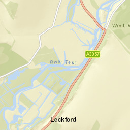 Romsey Road, Hampshire, UK Street Map