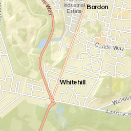 Petersfield Rd, Whitehill, Hampshire GU35, UK Street Map