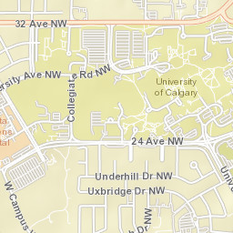 400 Campus Place Northwest, Calgary, AB Street Map