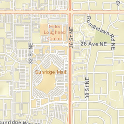 2404-2496 39 Street Northeast, Calgary Street Map