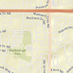 374-386 Maitland Hill Northeast, Calgary, AB Street Map