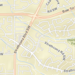 1411-1575 69 Street Southwest, Calgary Street Map